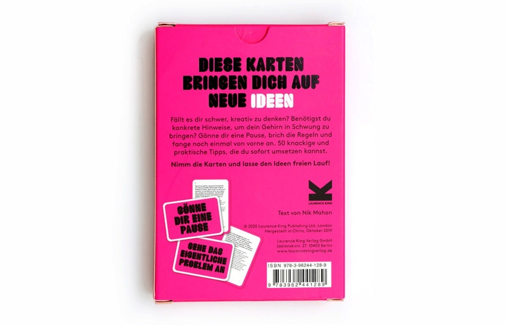 Diese Karten bringen dich auf neue Ideen
