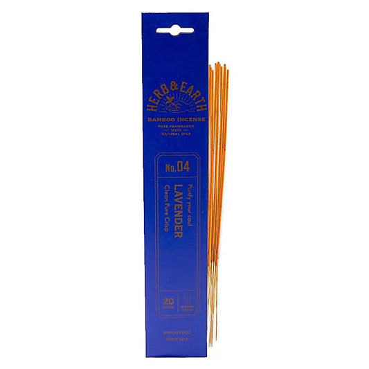 Räucherstäbchen Lavendel Herb & Earth | Raucharm Herb & Earth Nippon Kodo