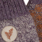 Wollsocken "Gardenlover" lavendel Adelheid