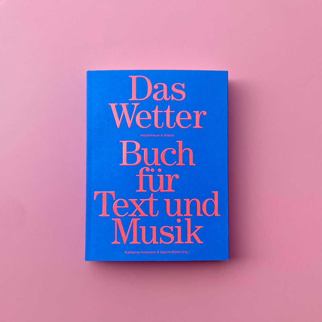 Das Wetter | Buch für Text und Musik