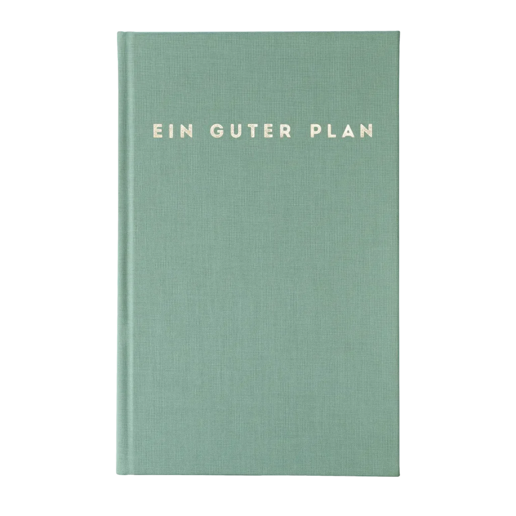 Ein guter Plan 2026 seegrün