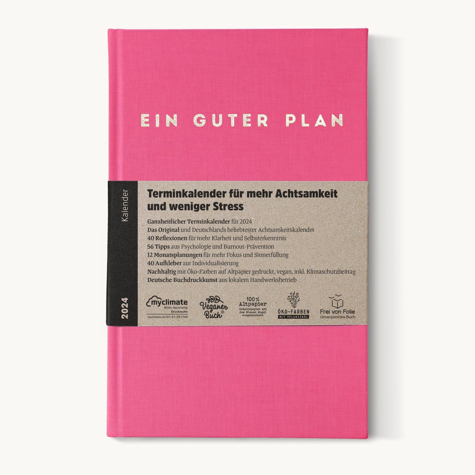 Ein guter Plan 2024 Kalender Flamingo