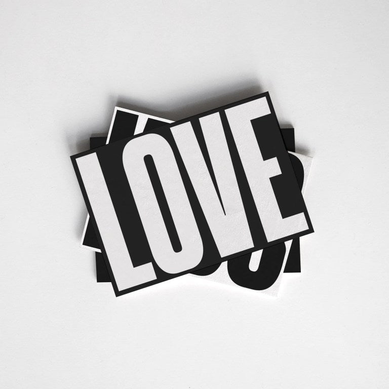 Postkarte "LOVE" Fox & Poet