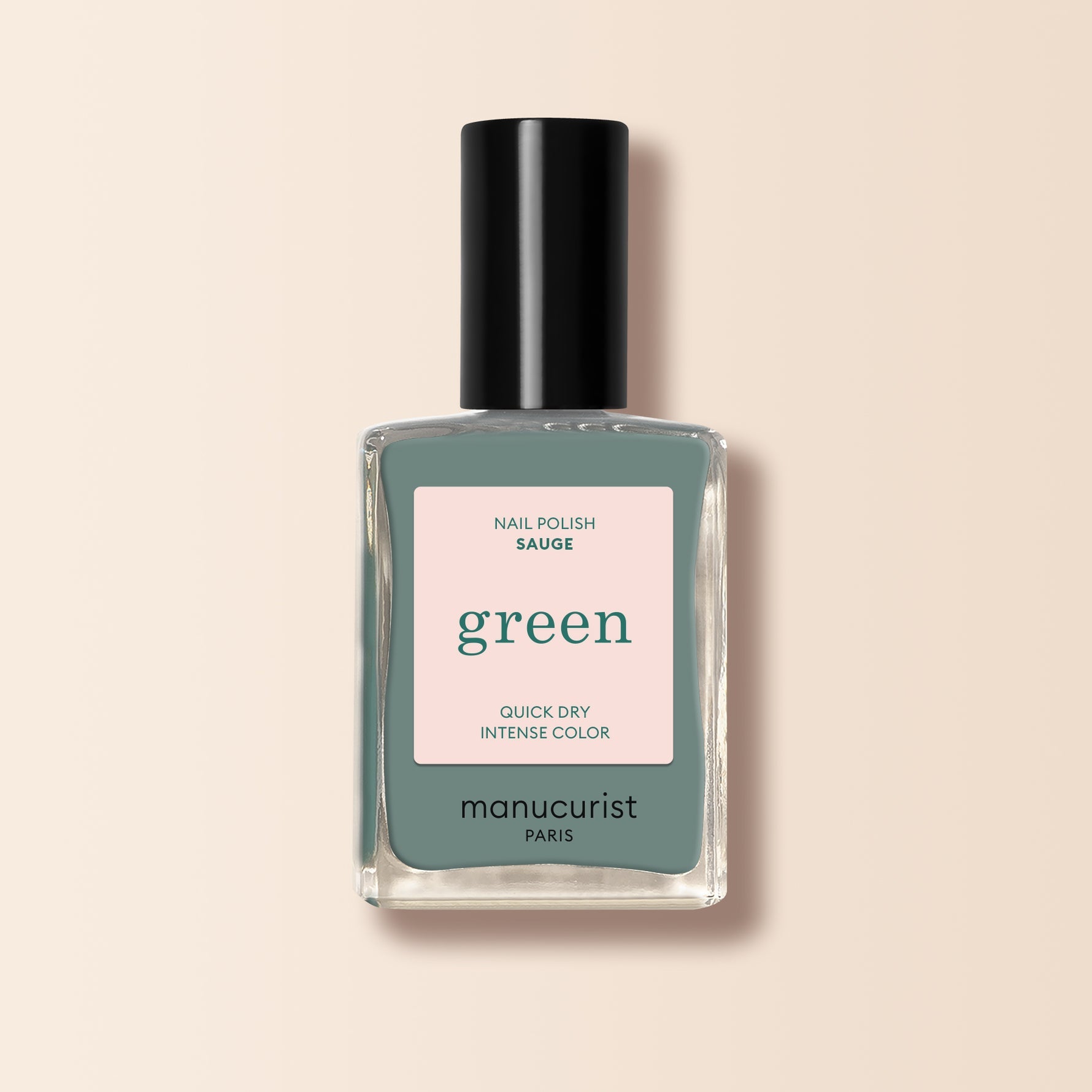 Nagellack Herbstfarben salbeigrau manucurist green 