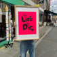 Plakat „Sei lieb zu dir“