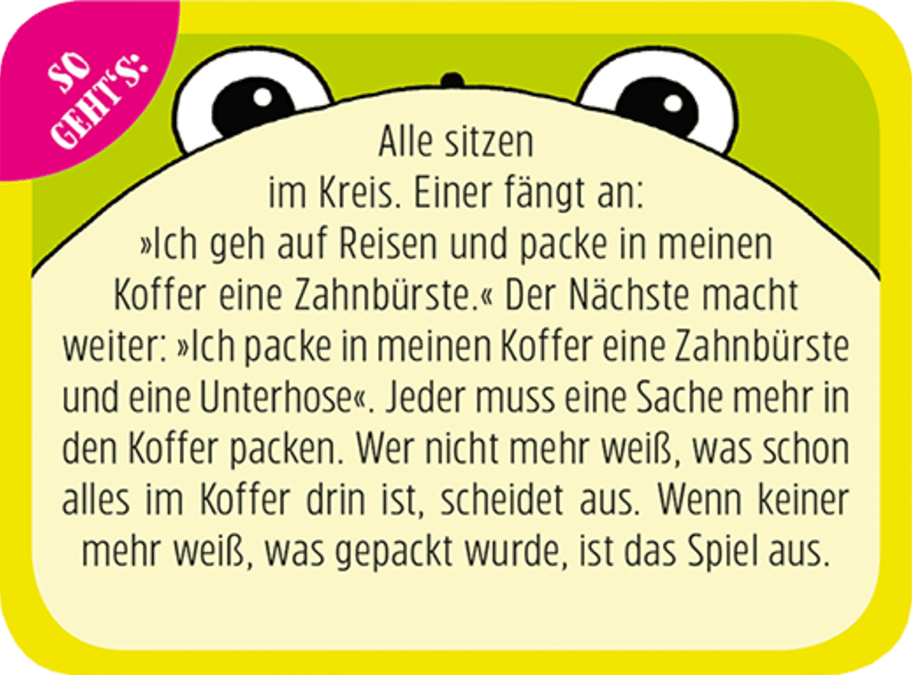 Spiele für für Regentage