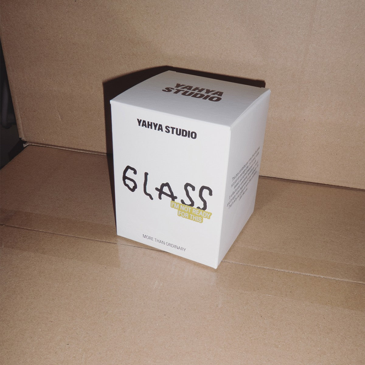 Glas "I am not ready for this" (LARGE)