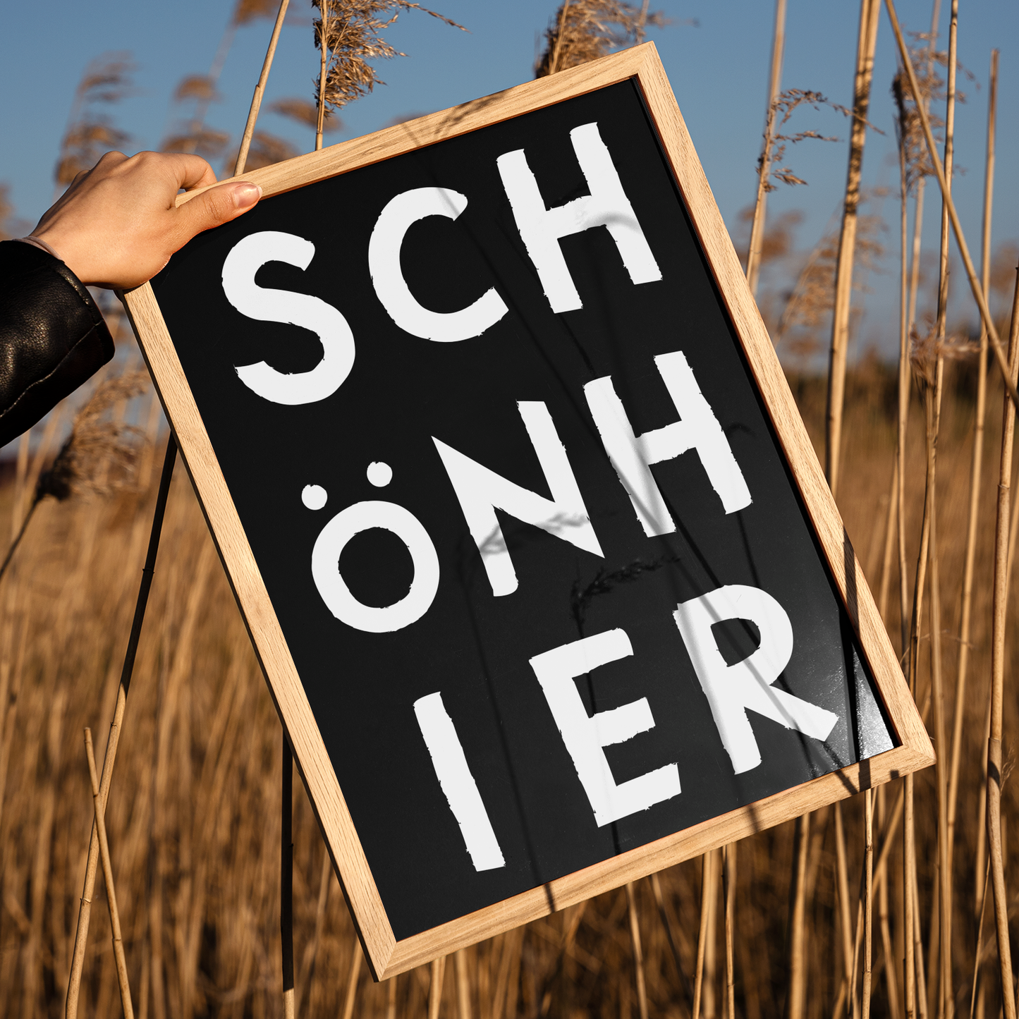 Poster "Schön hier"  50x70 cm