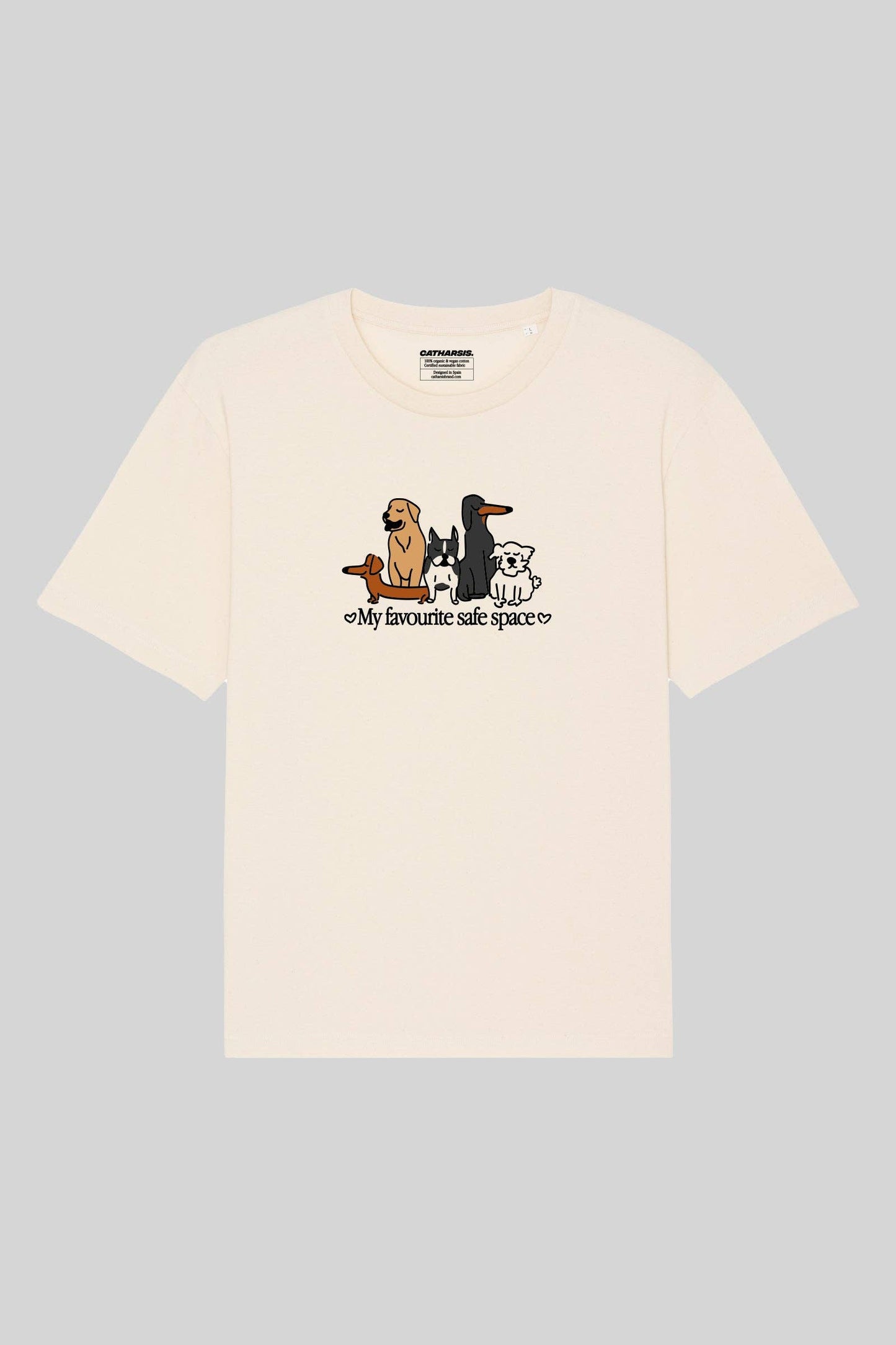 Tshirt „My favourite safe space“