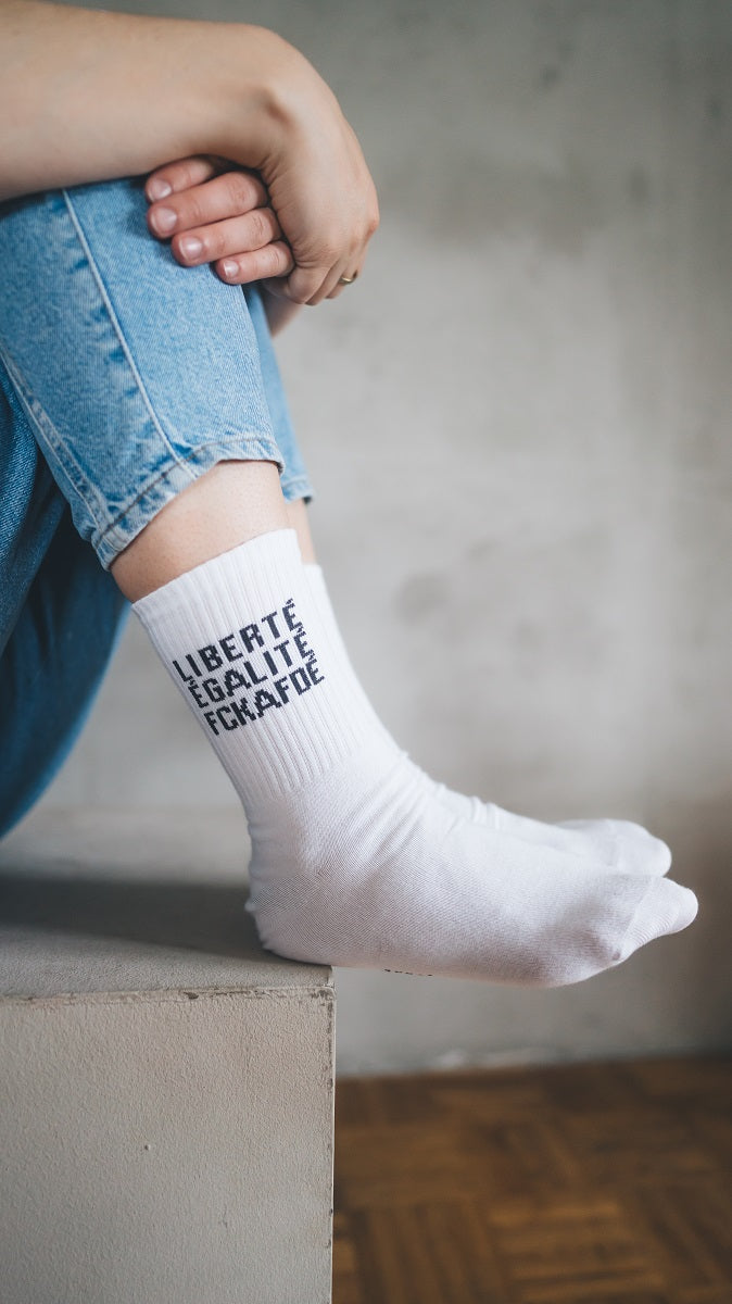 Tennissocken "Liberté, Égalité, FckAFDÉ" arrel