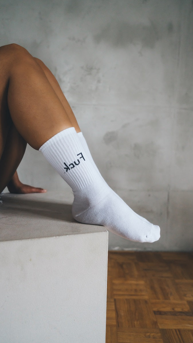 Tennissocken ".kcuF"