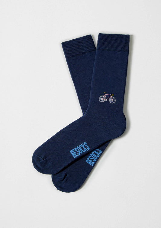 eBicycle Stickerei | 100% Bio-Baumwollsocken