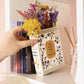 Buchvase 'The little Book of Flowers' | Florale Deko aus Keramik