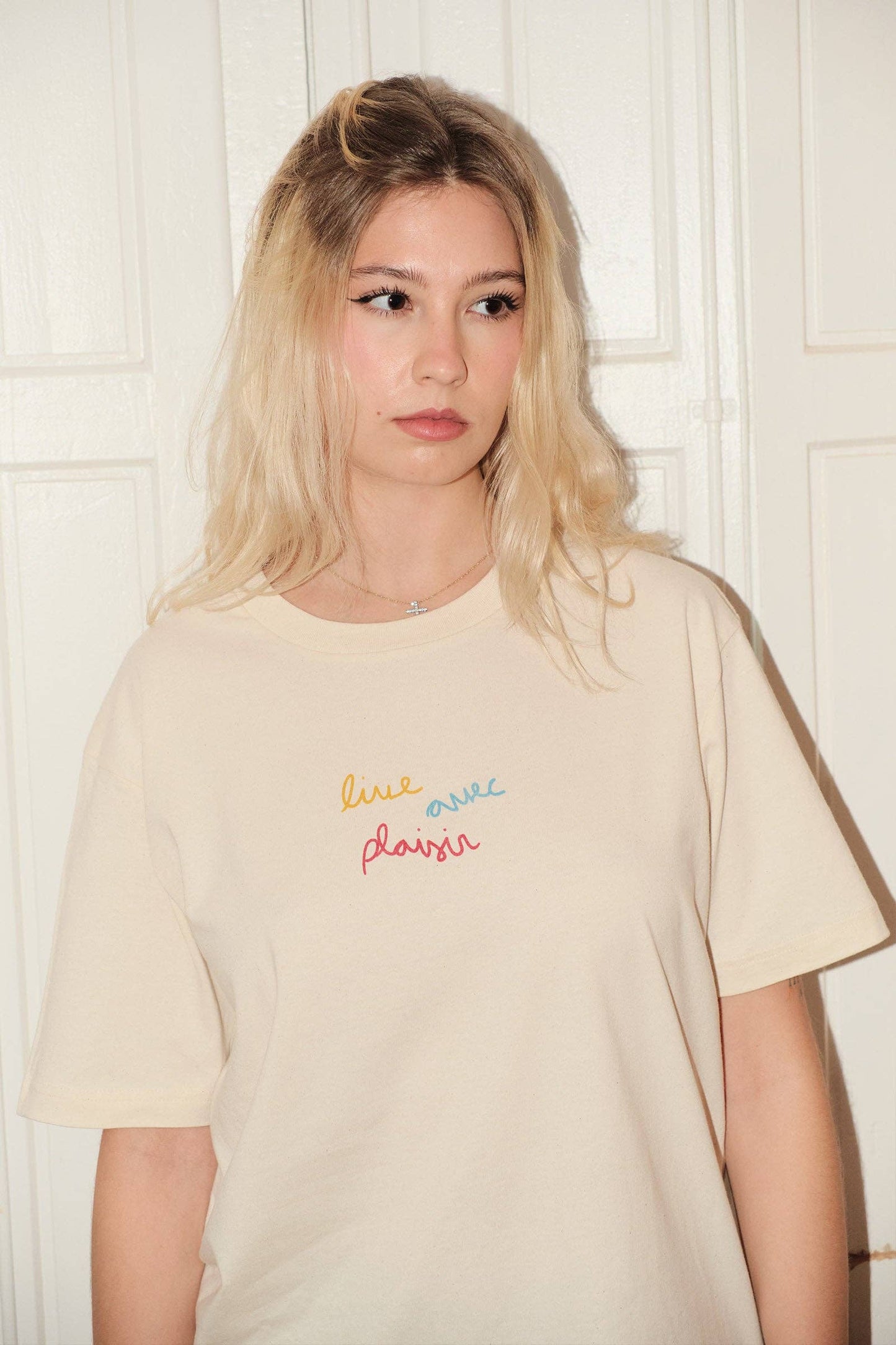 Tshirt „Live avec plaisir“