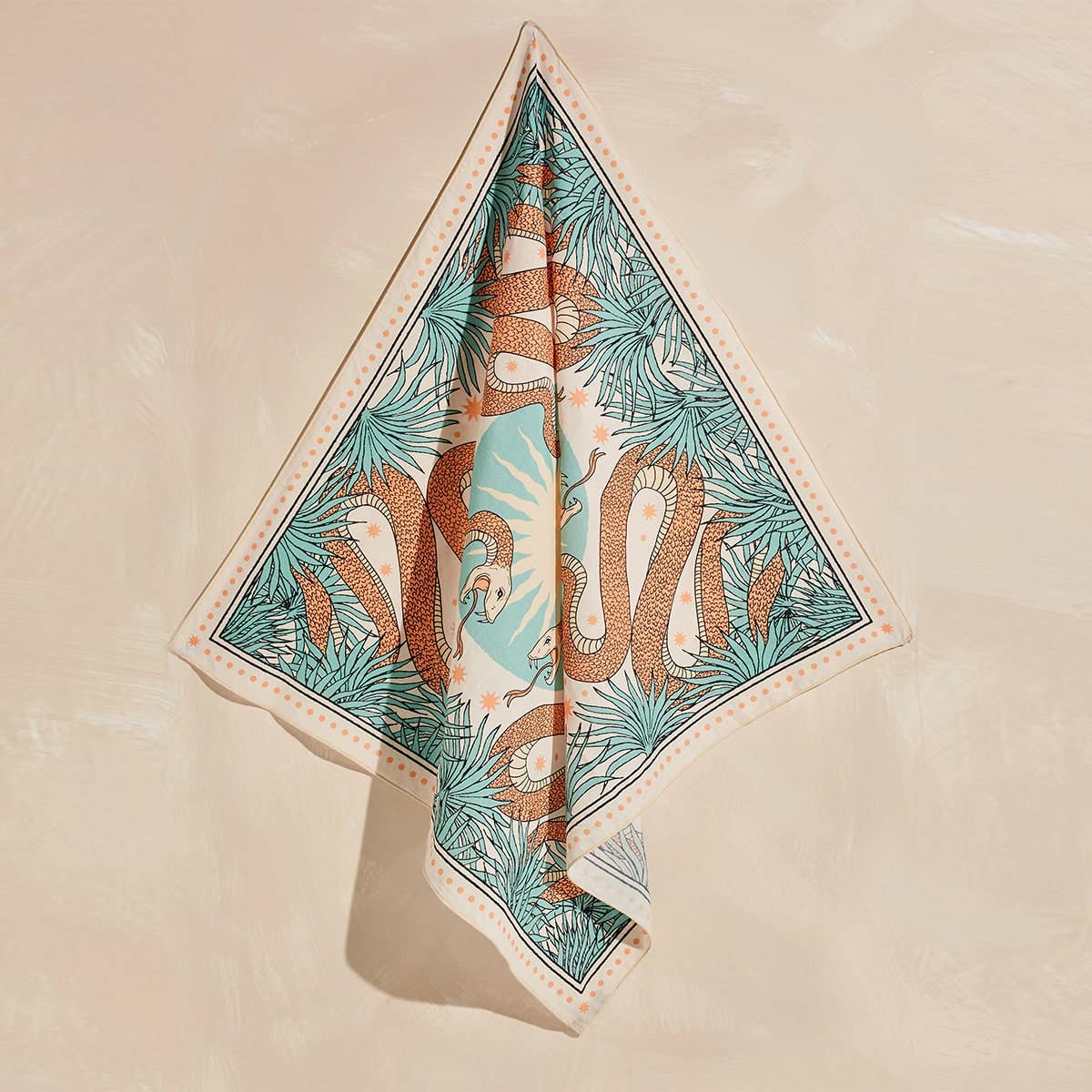 Bandana | Bio-Baumwolle | Snake