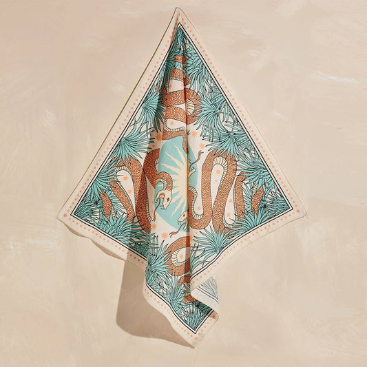 Bandana | Bio-Baumwolle | Snake