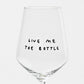 Weinglas GIVE ME THE BOTTLE | Johanna Schwarzer X selekkt 