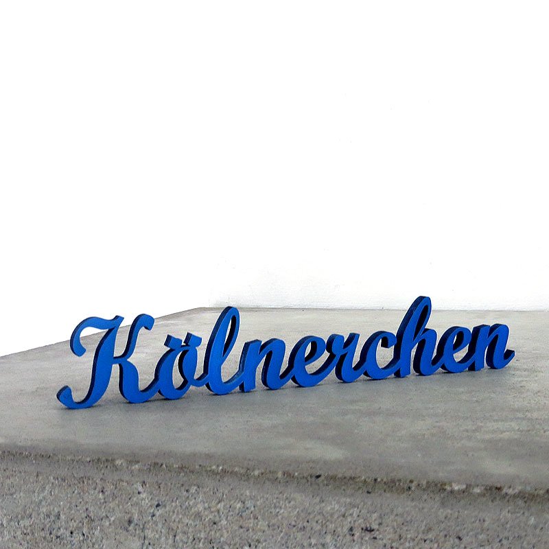 Schriftzug "Kölnerchen" nogallery