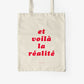 Baumwolltasche / Réalité "natur" typealive