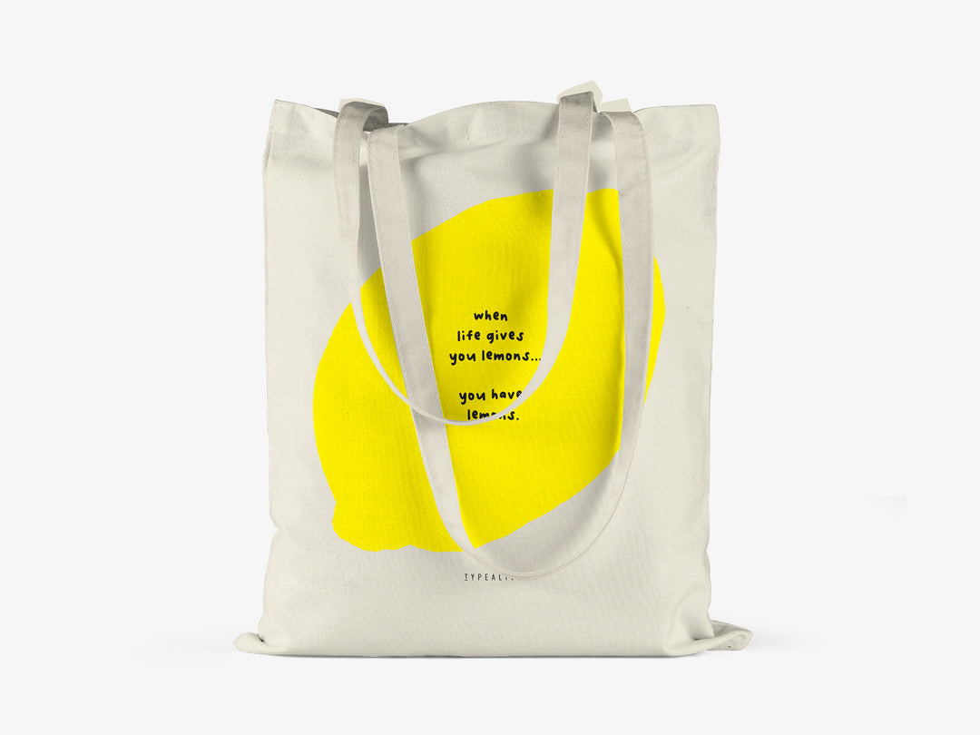 Baumwolltasche / You Have Lemons typealive