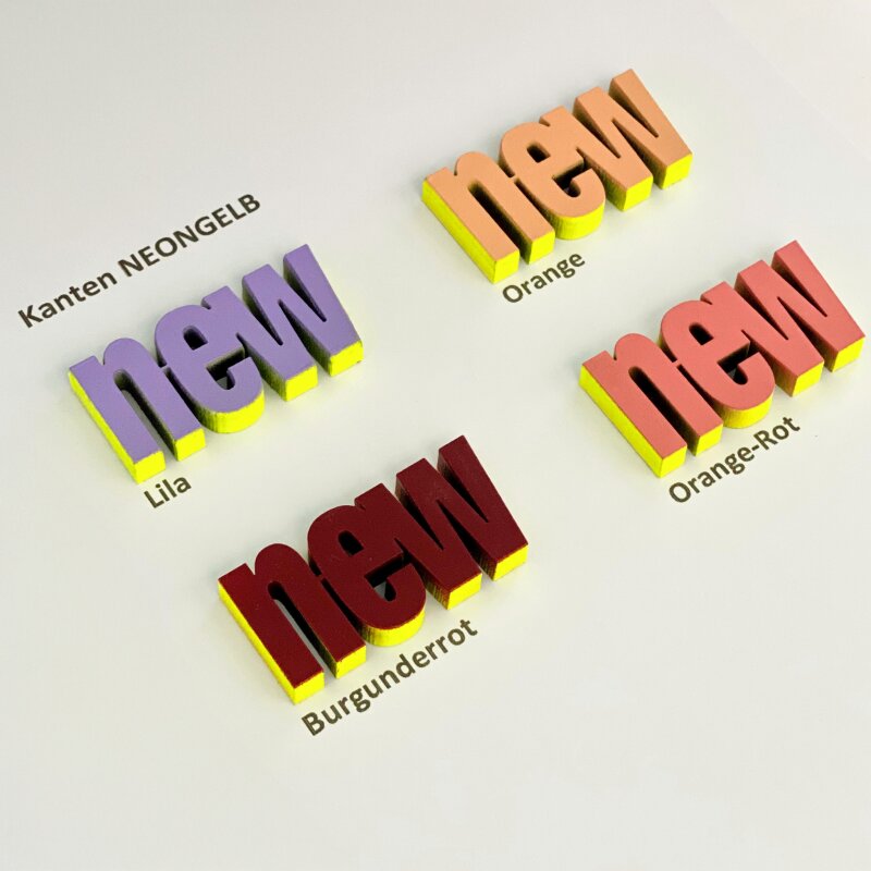 3D Schriftzug "UMARMUNG" nogallery neon