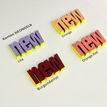 3D Schriftzug "UMARMUNG" nogallery neon