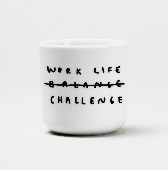 Becher "Work life balance"