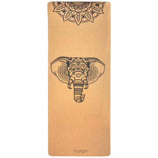 Yogamatte aus Kork Elephant XL