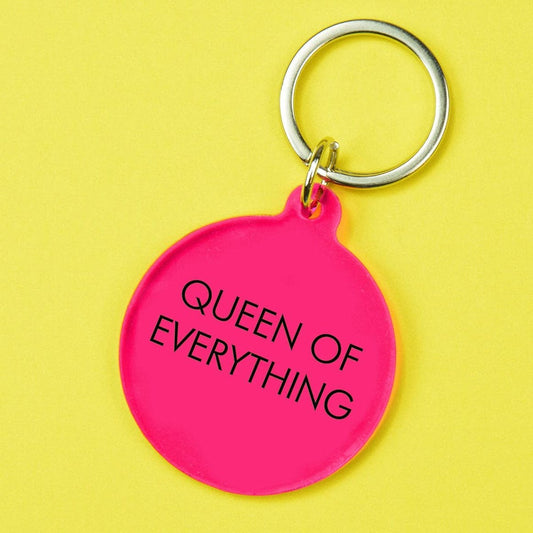 Schlüsselanhänger "Queen of everything"