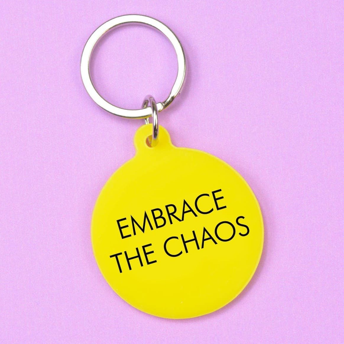 Schlüsselanhänger "Embrace the chaos"