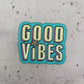 Sticker-Patch "Good Vibes" zum Aufbügeln
