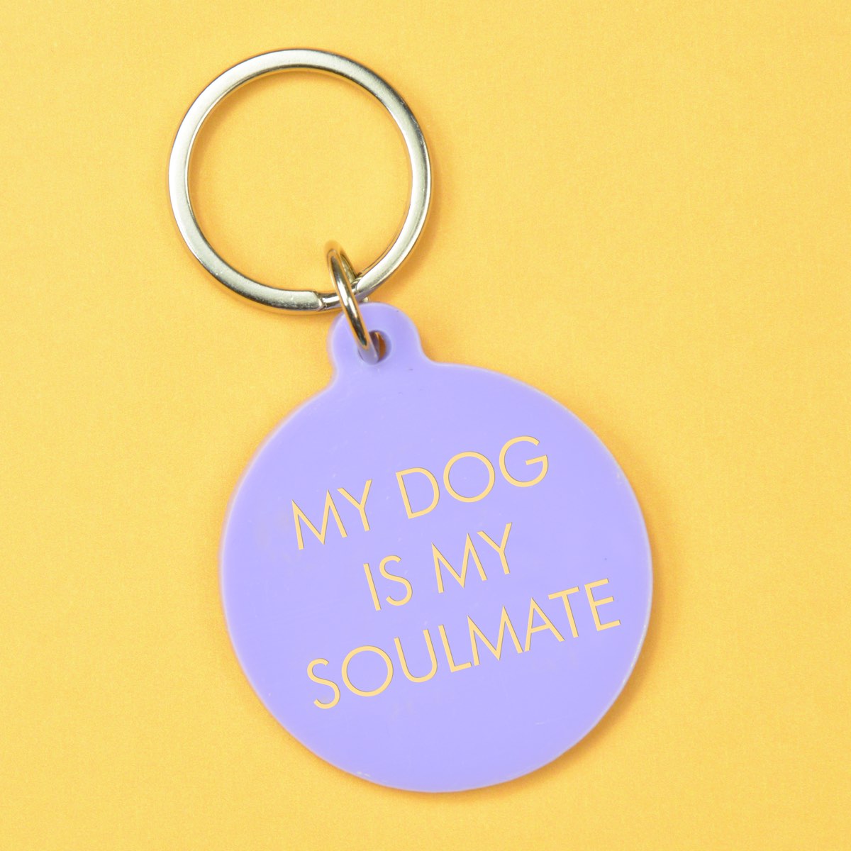 Schlüsselanhänger "My dog is my soulmate"