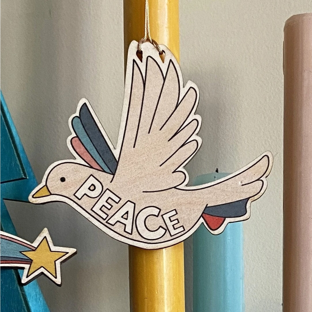 Weihnachtsbaumschmuck "Peace"