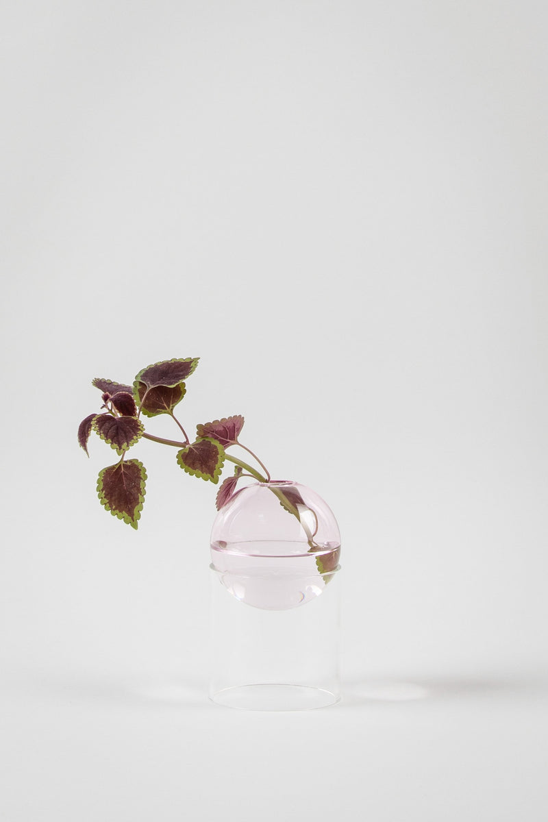 Vase "Standing Flower Bubbles" Rose