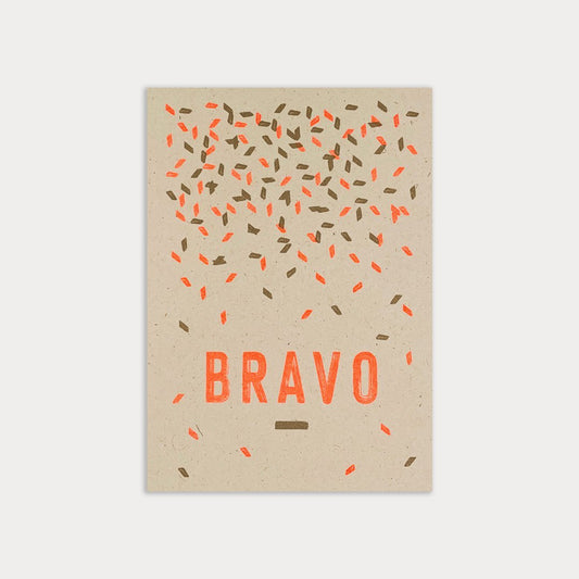 Postkarte Bravo Risodruck