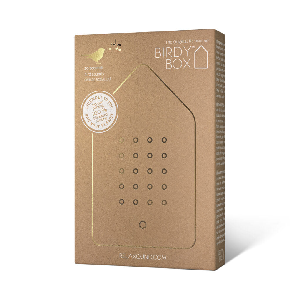 Birdy Box Gold Zwitscherbox Relaxound