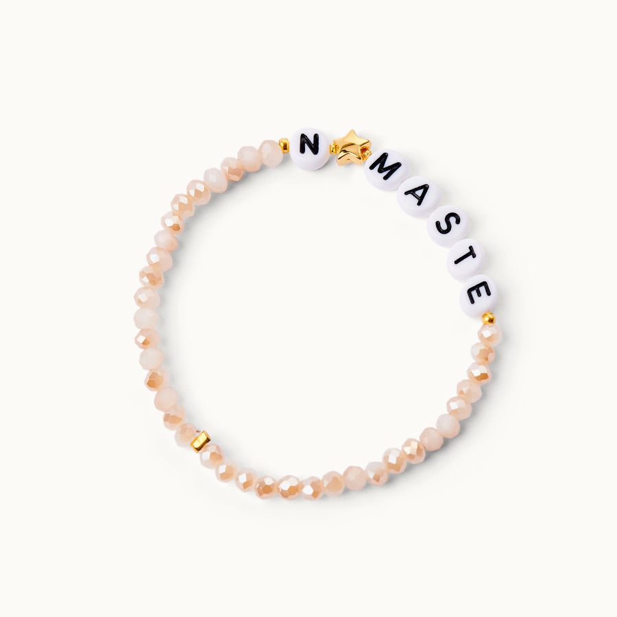 Armband Namaste Yoga  Perlen