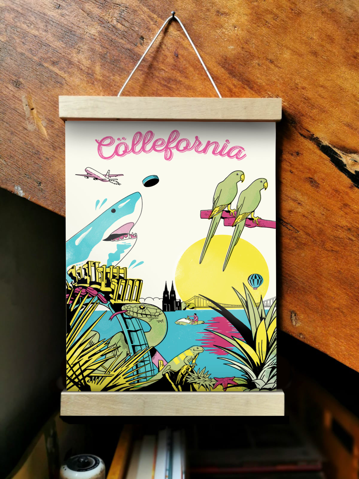 Poster "Cöllefornia"