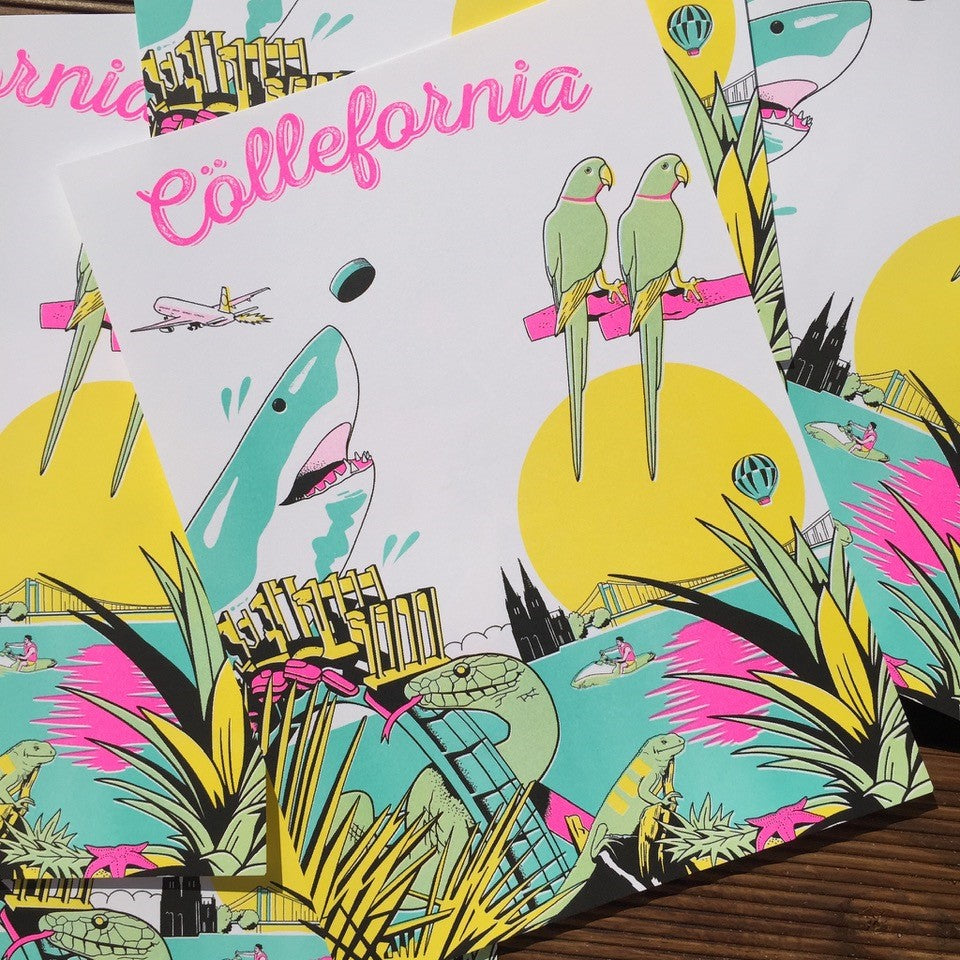 Poster "Cöllefornia"