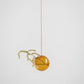 Vase "Hanging Flower Bubbles" Amber